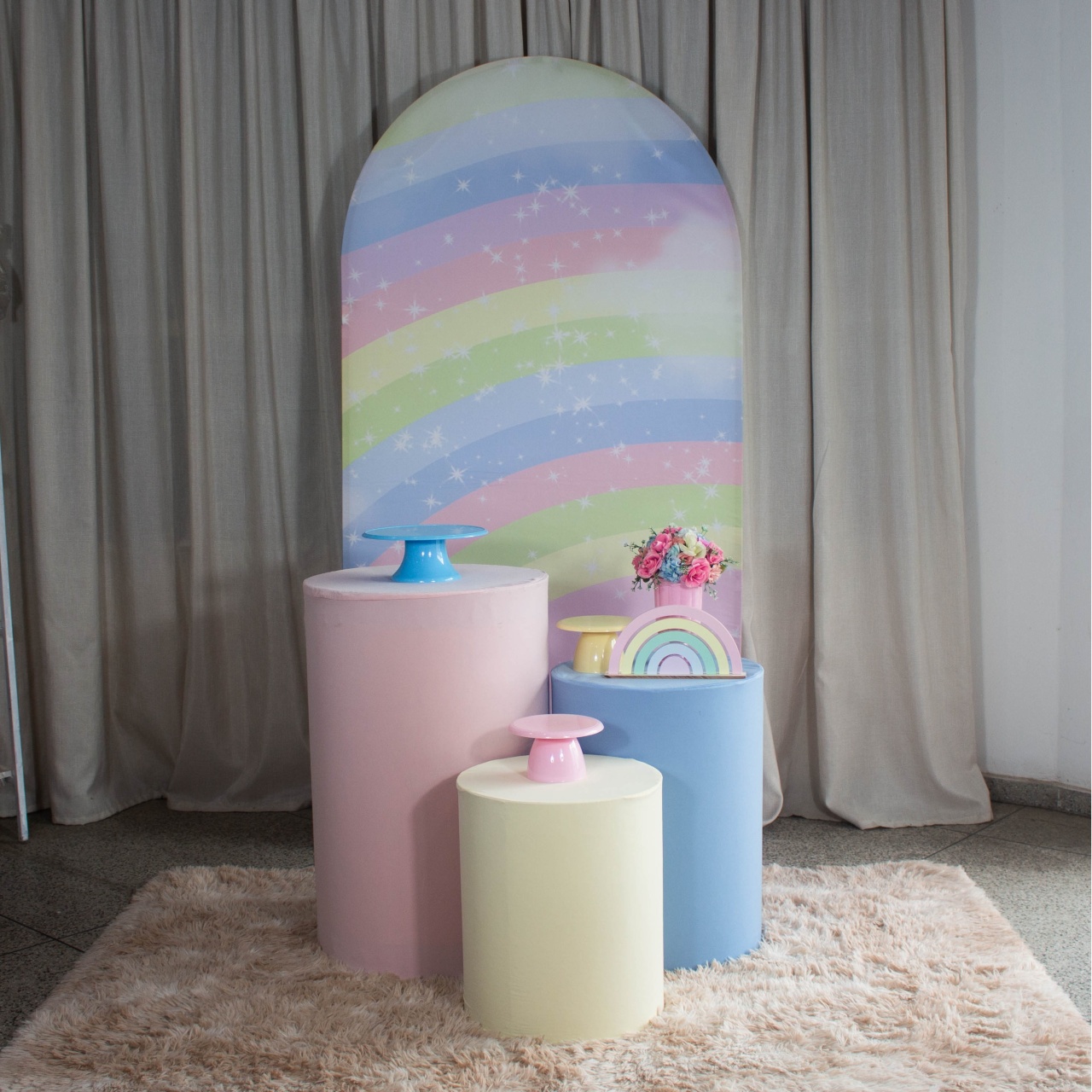 Decoração Arco Iris - Romano Kit P. - Cultivar Sonhos