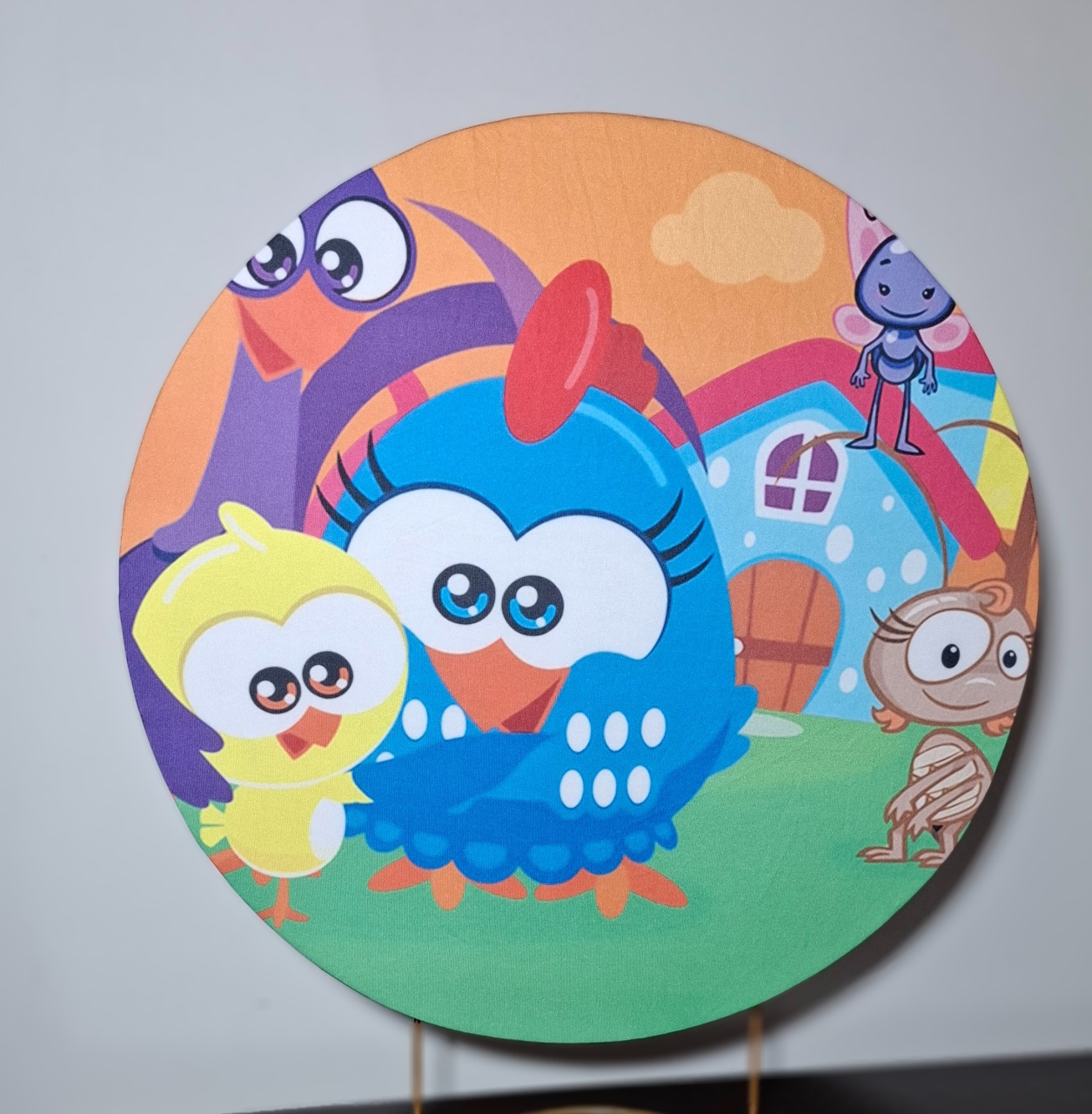 Capa Painel Galinha Pintadinha - Mimo Mini Festa na Mesa