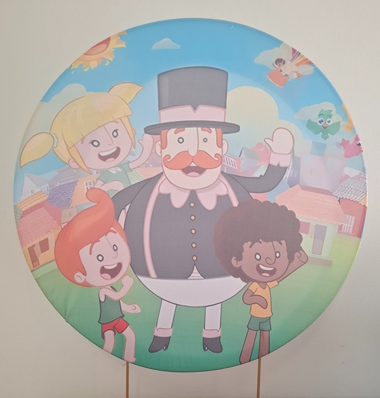 Capa Painel Mundo Bita - Mimo Mini Festa na Mesa