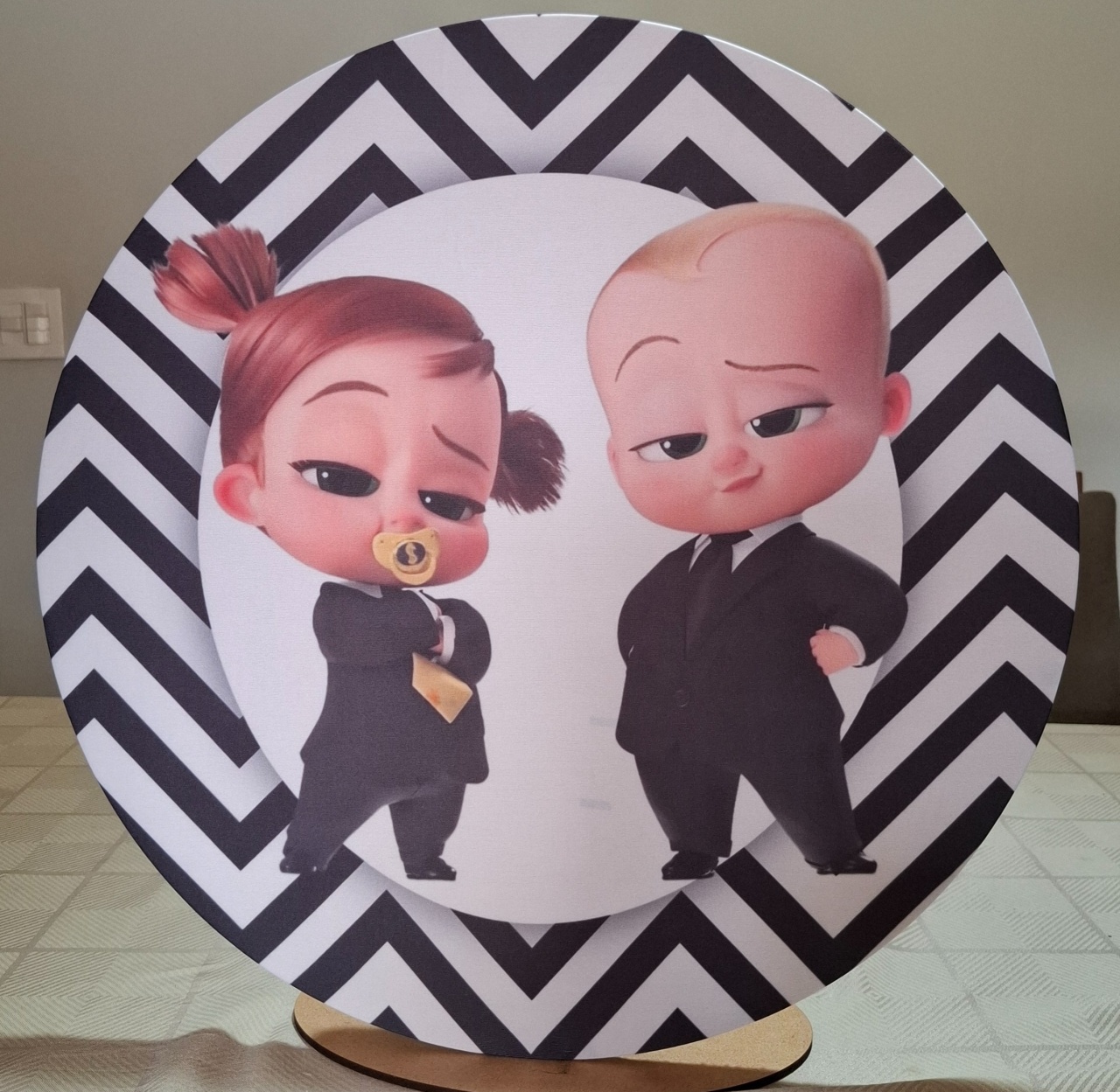 Poderoso E Poderosa Chefinho - Mimo Mini Festa na Mesa
