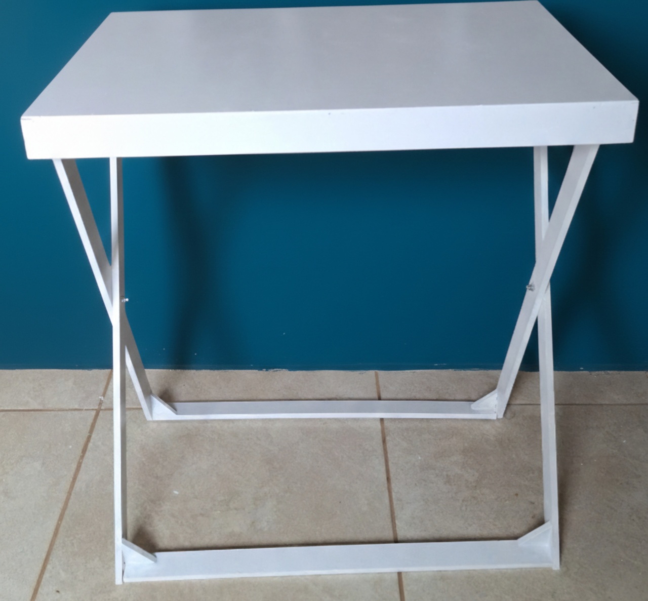 Mesa Cavalete Branca - Mimo Mini Festa na Mesa