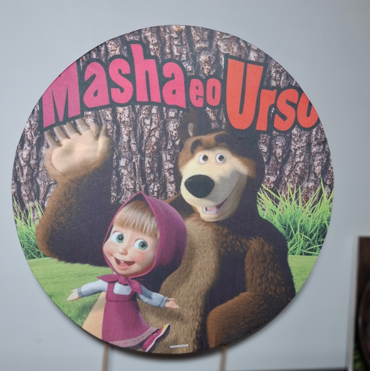 Capa Painel Masha - Mimo Mini Festa na Mesa