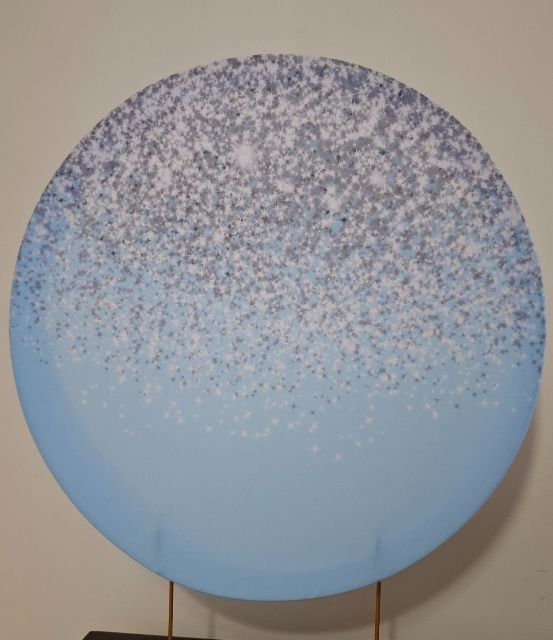 Capa Painel Céu Azul Prata - Mimo Mini Festa na Mesa