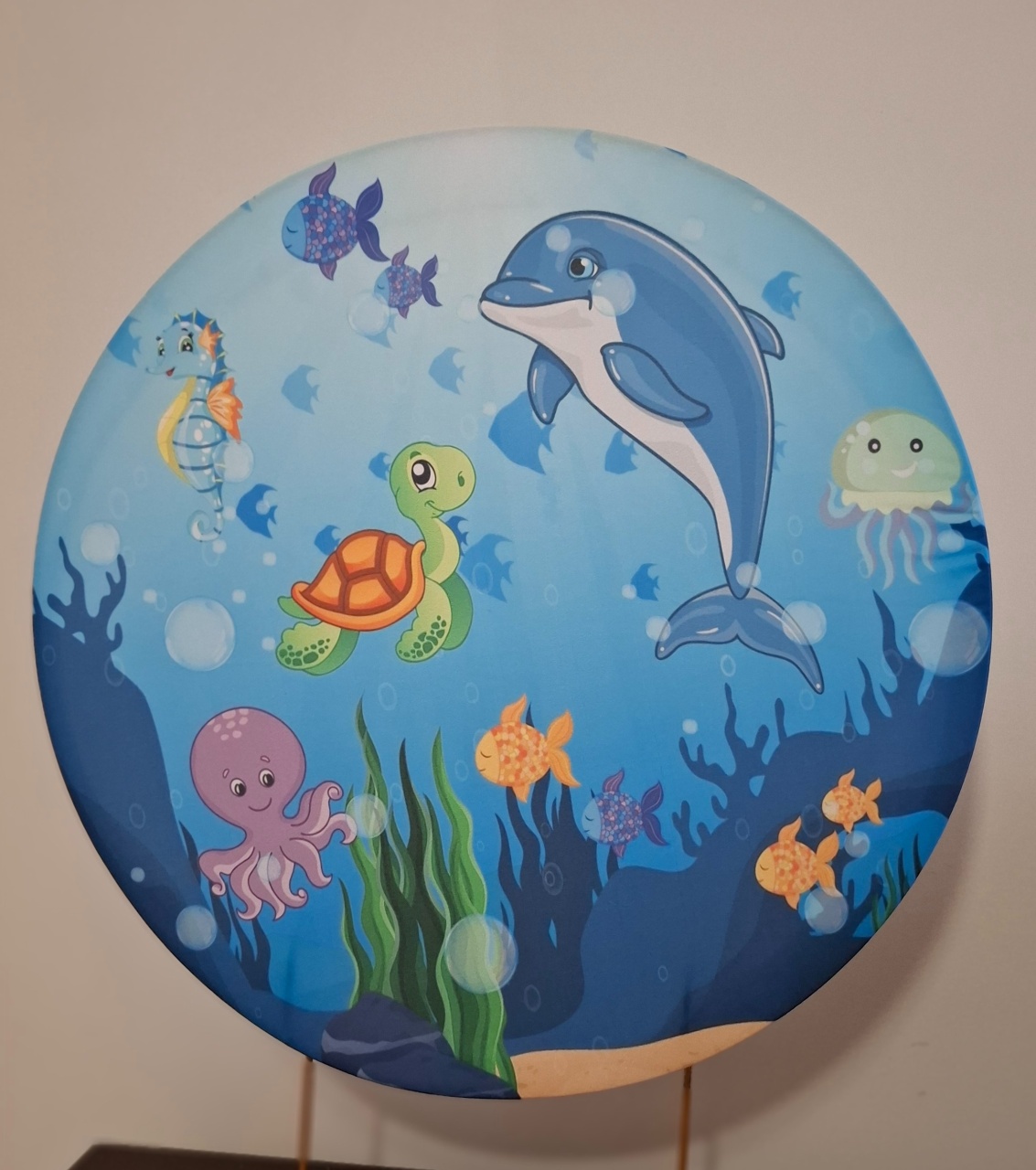 Capa Painel Fundo Do Mar - Mimo Mini Festa na Mesa