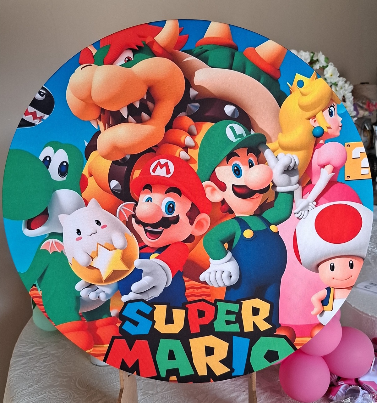 Super Mario - Mimo Mini Festa na Mesa