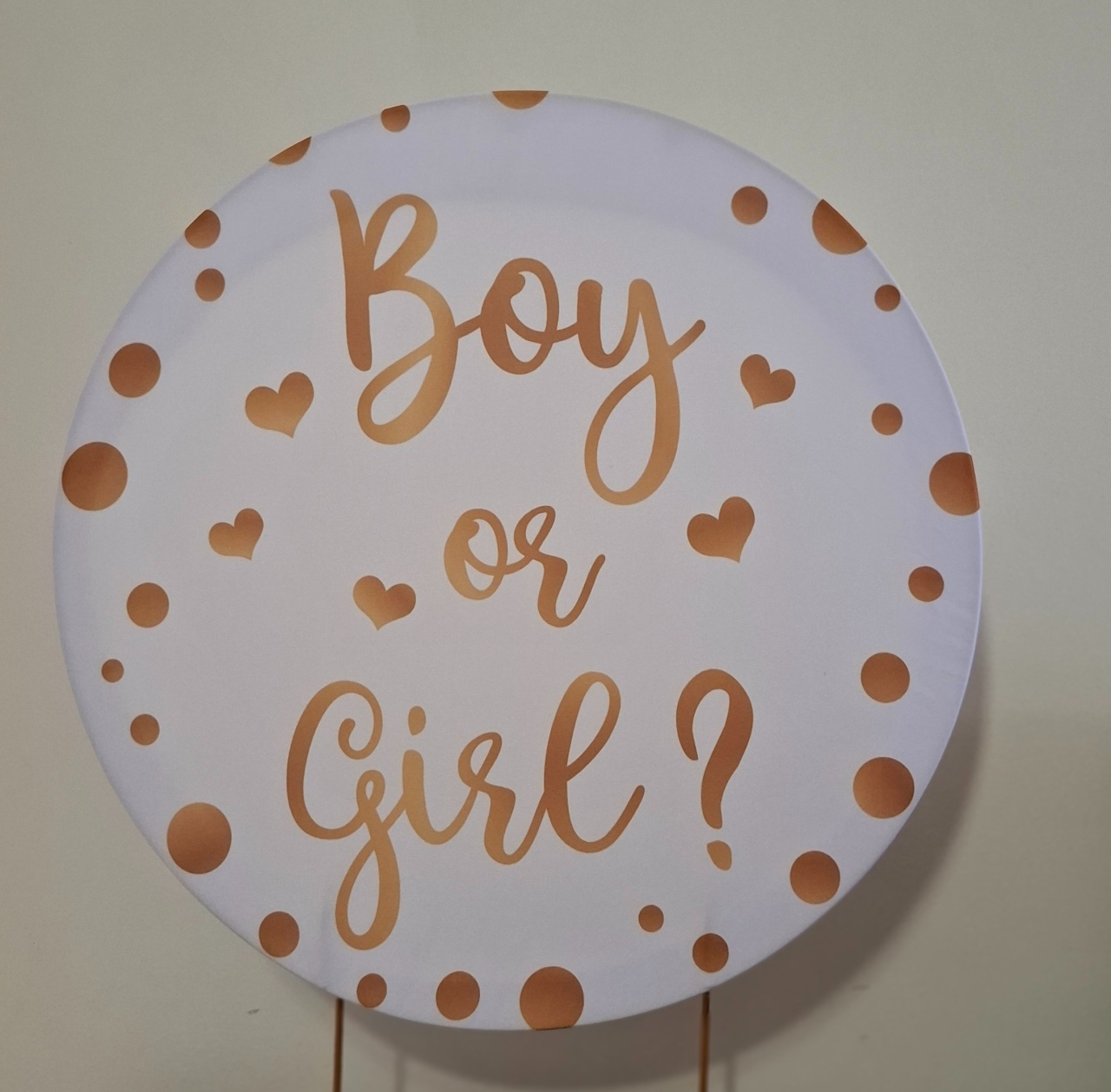 Capa Painel Boy Or Girl - Mimo Mini Festa na Mesa