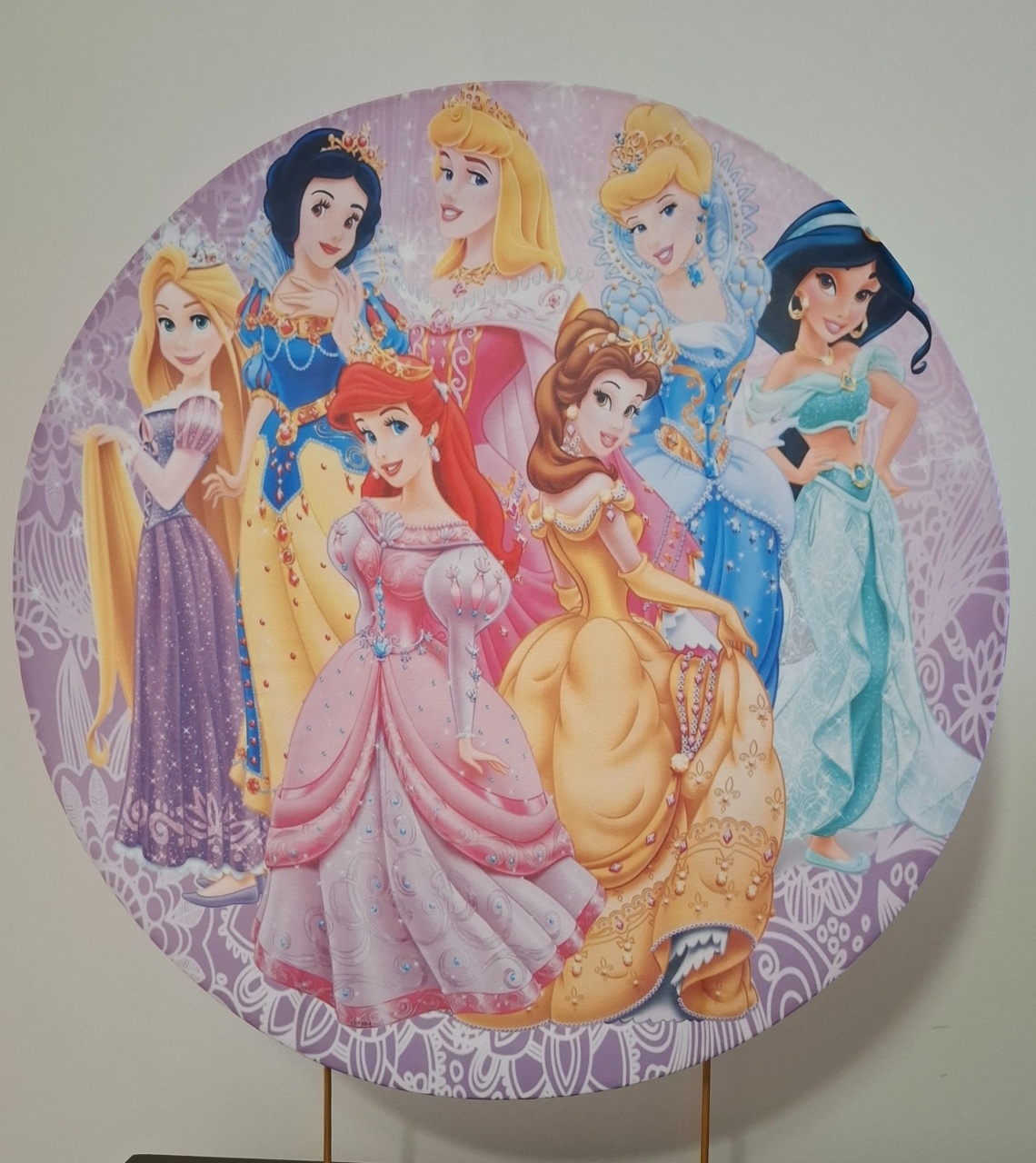 Capa Painel Princesas - Mimo Mini Festa na Mesa