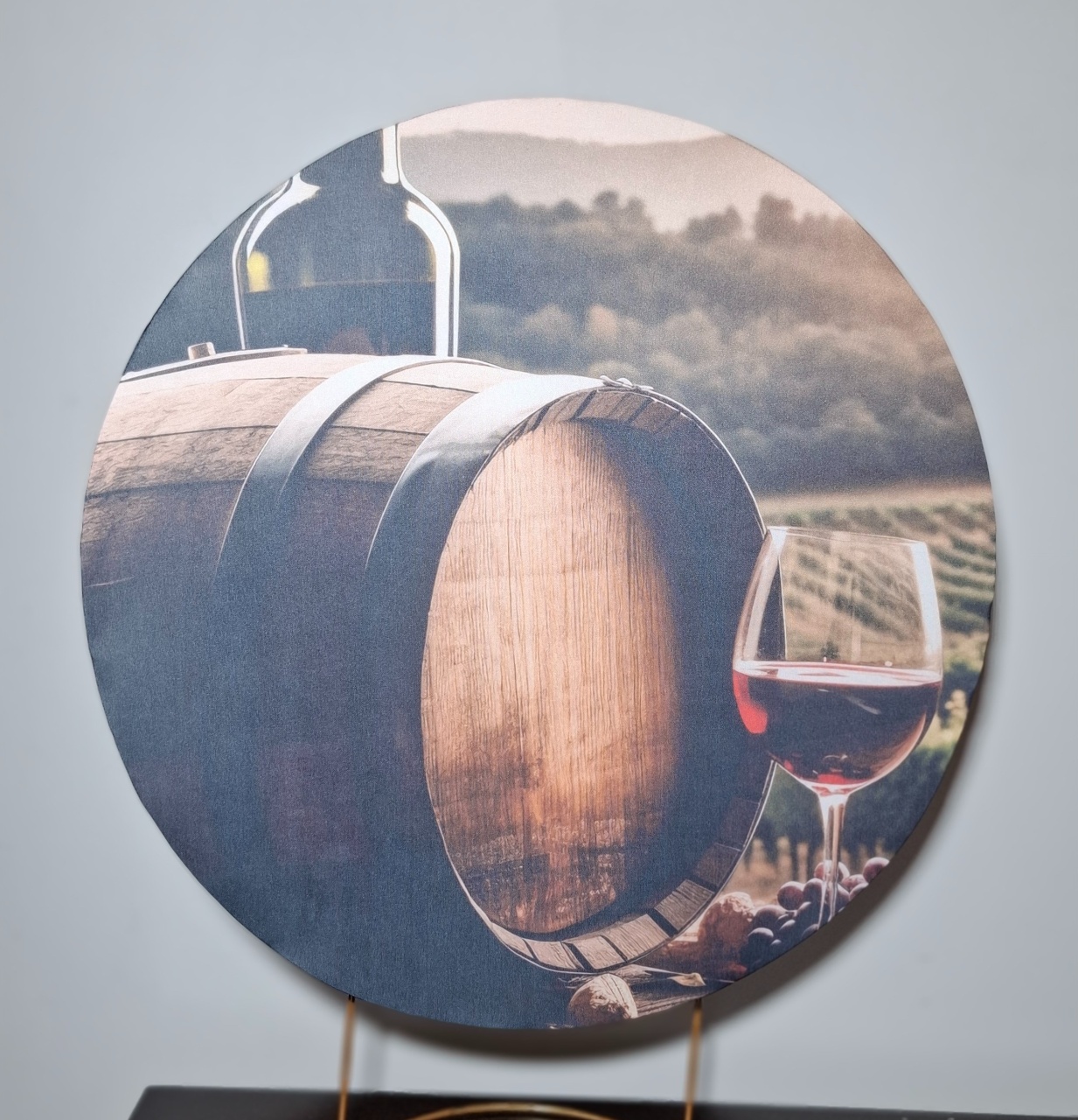 Capa Painel Barril Com Vinho - Mimo Mini Festa na Mesa