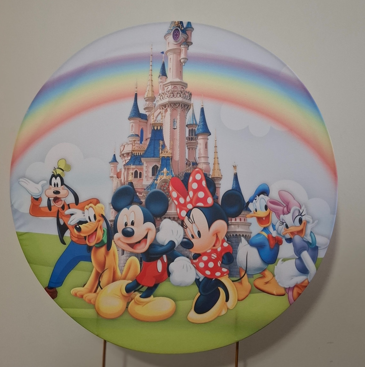 Capa Painel Turma Mickey Minie - Mimo Mini Festa na Mesa