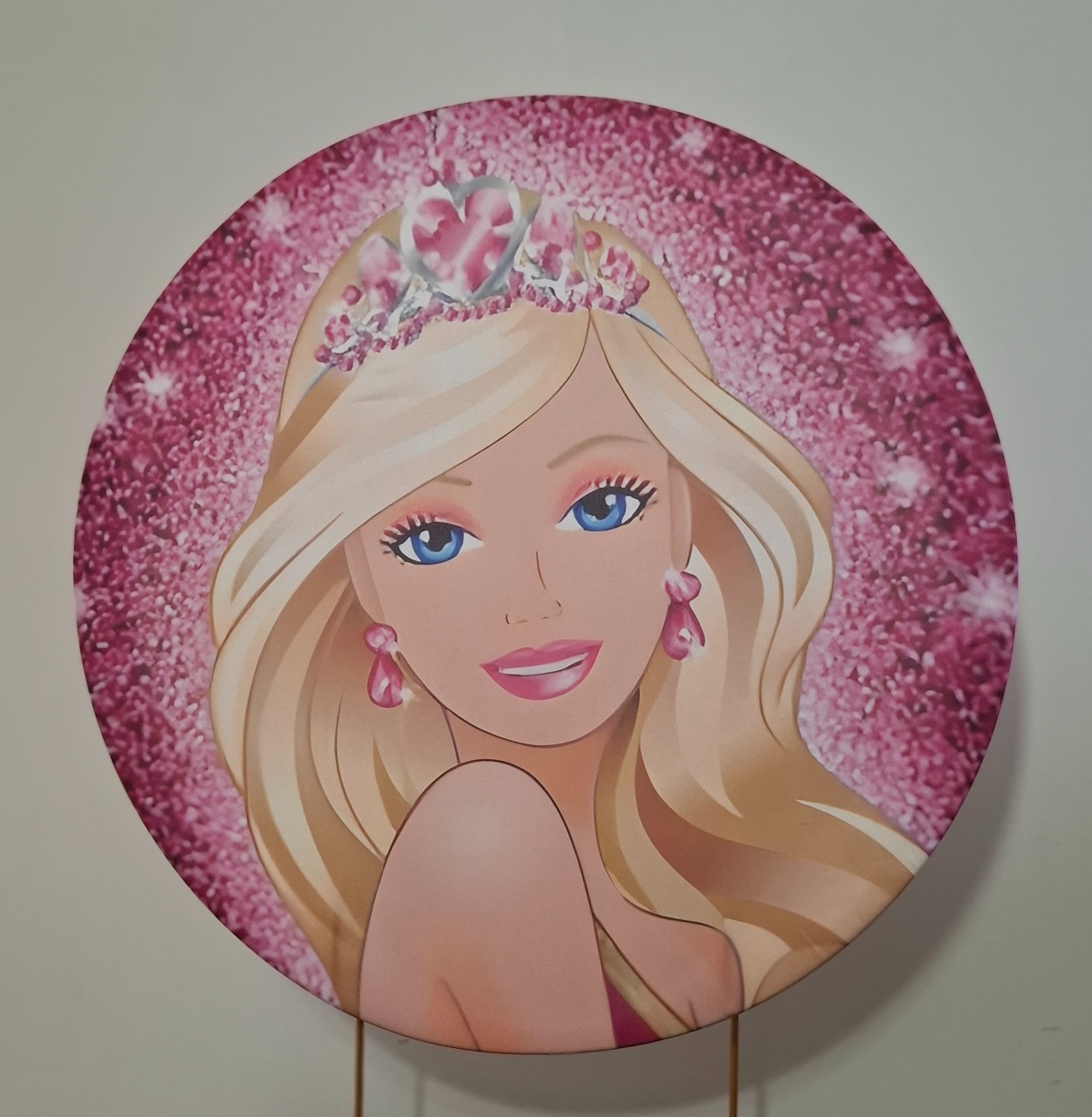 Capa Painel Barbie Princesa - Mimo Mini Festa na Mesa