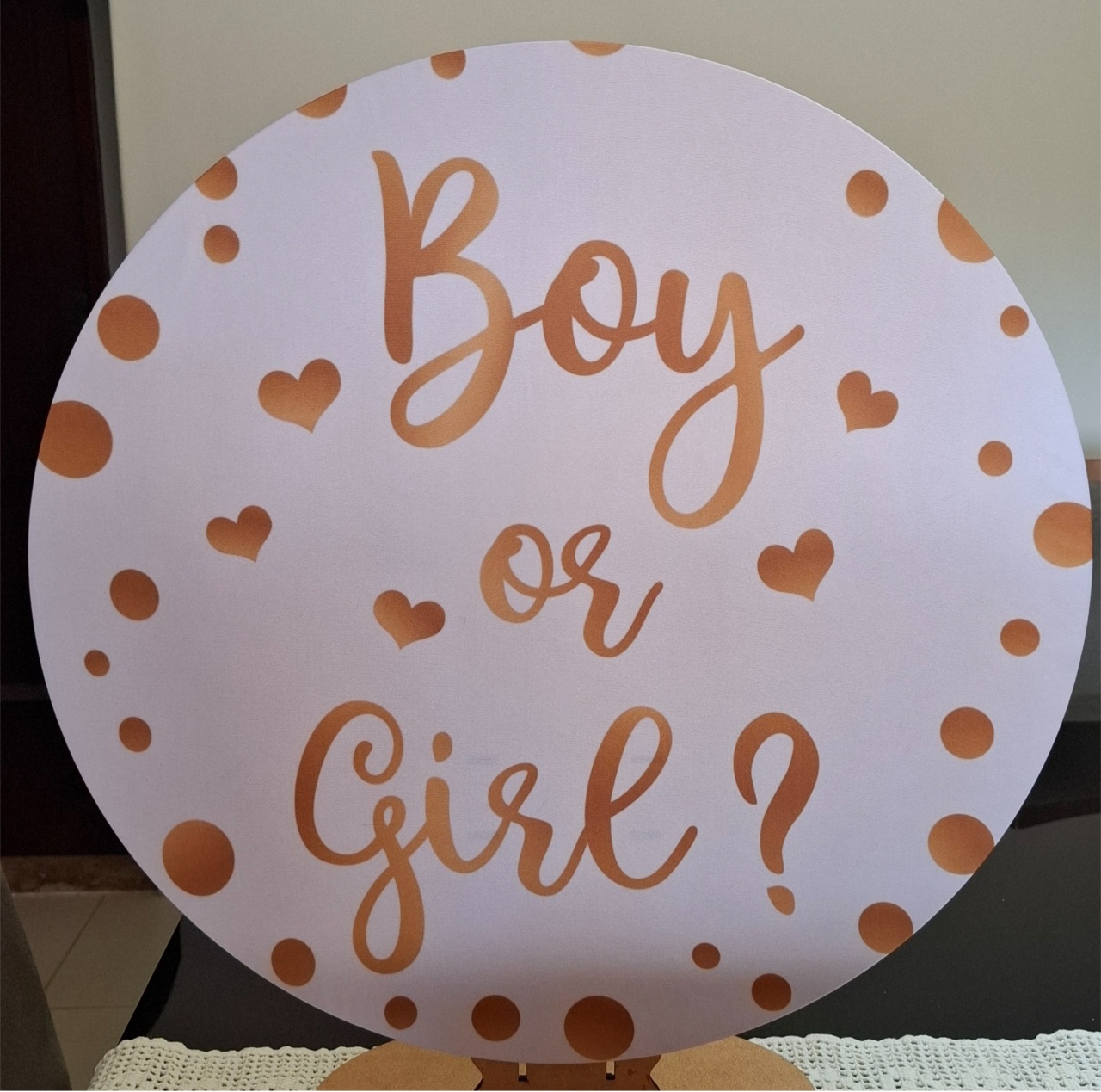 Chá Revelação Boy Or Girl - Mimo Mini Festa na Mesa