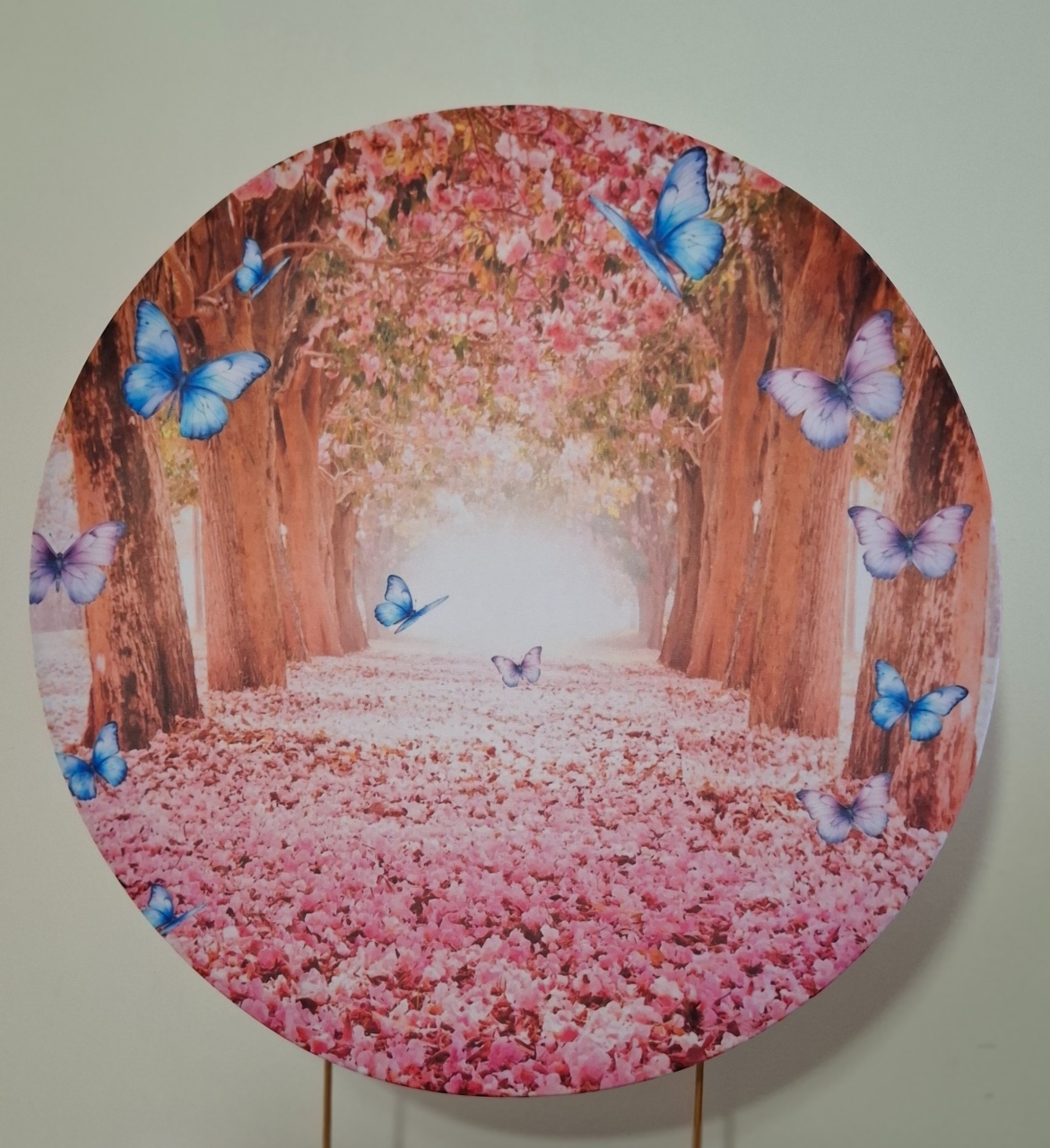 Capa Painel Jardim de Borboletas - Mimo Mini Festa na Mesa