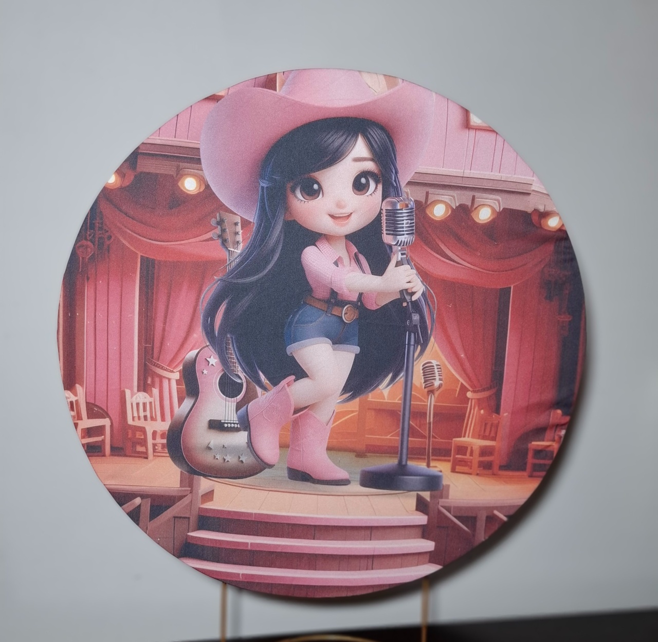 Capa Painel Ana Castela Inteiro - Mimo Mini Festa na Mesa
