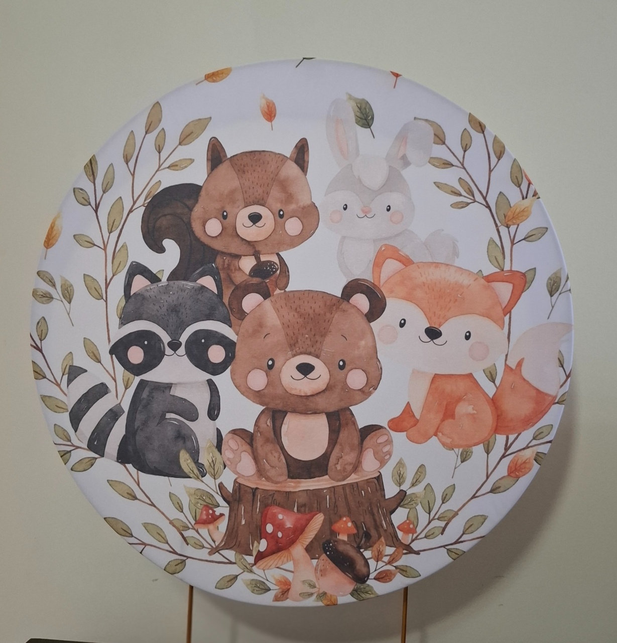 Capa Painel Bichos da Floresta - Mimo Mini Festa na Mesa