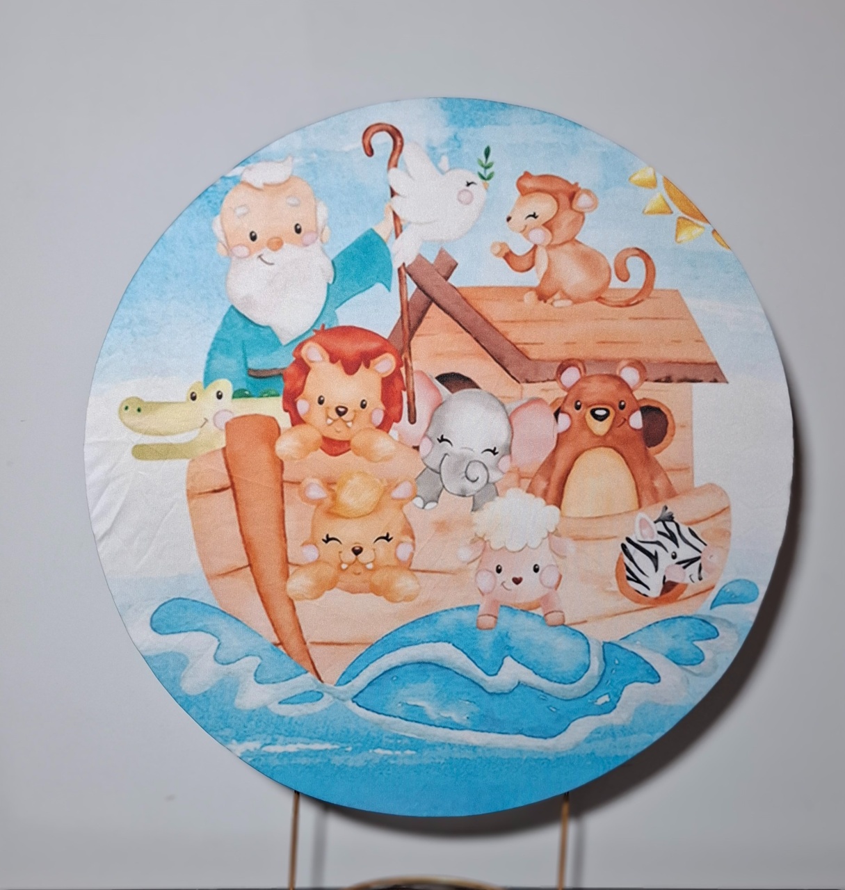 Capa Painel Arca de Noé - Mimo Mini Festa na Mesa
