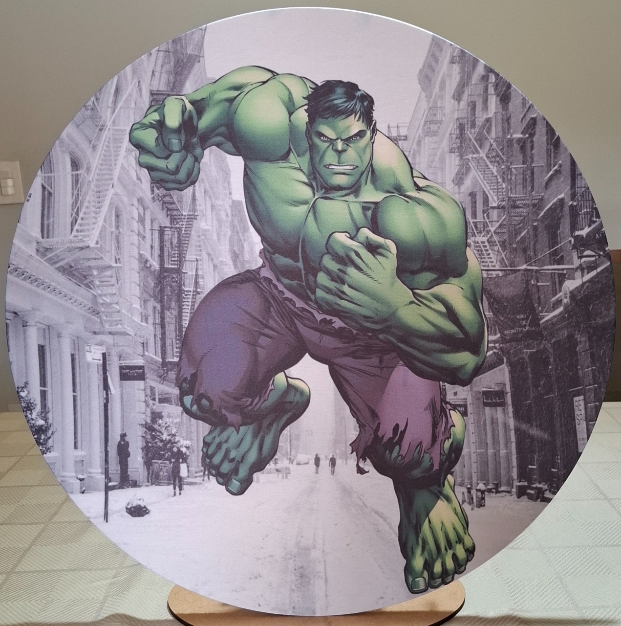 Hulk - Mimo Mini Festa na Mesa