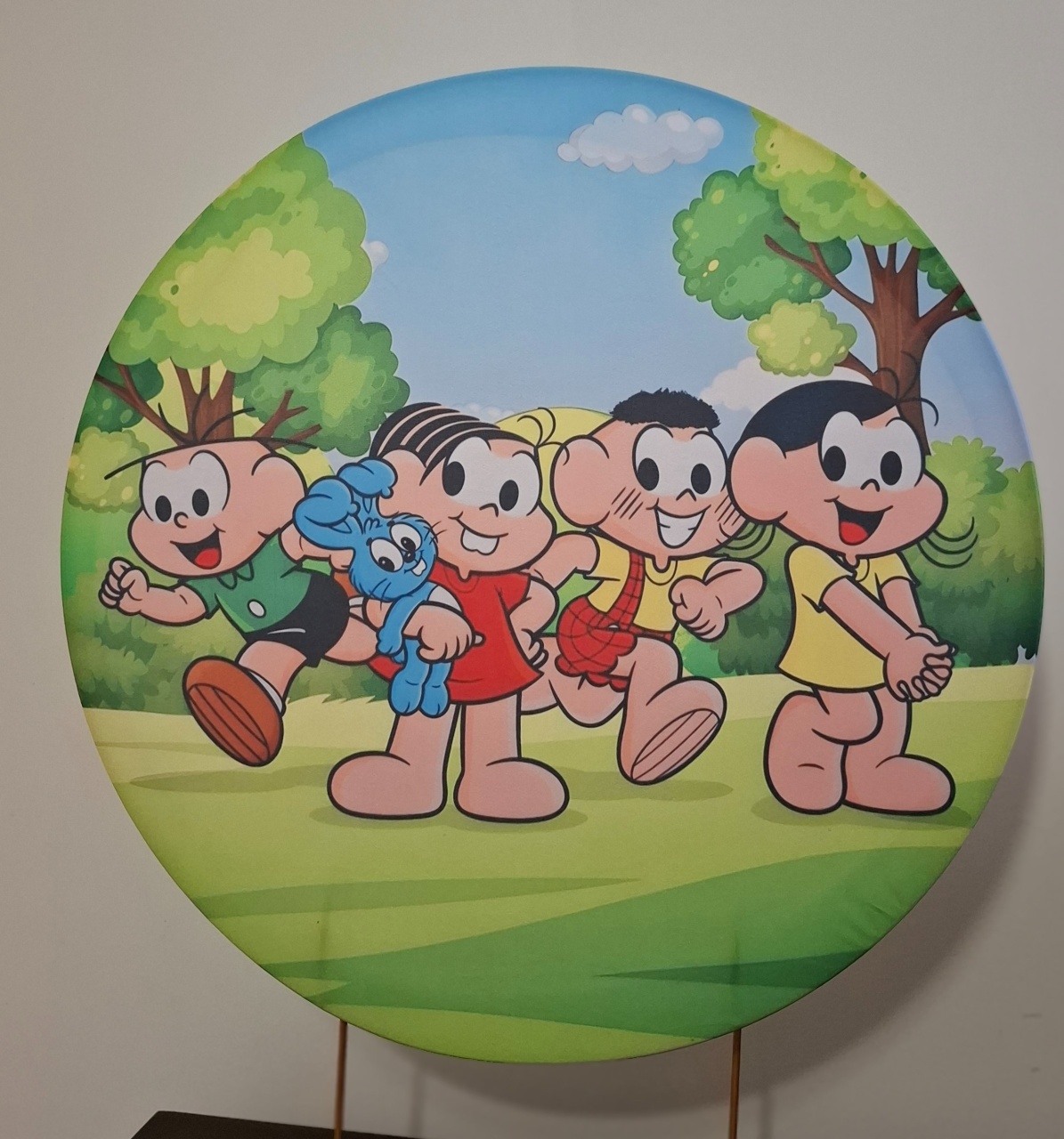 Capa Painel Turma da Mônica - Mimo Mini Festa na Mesa