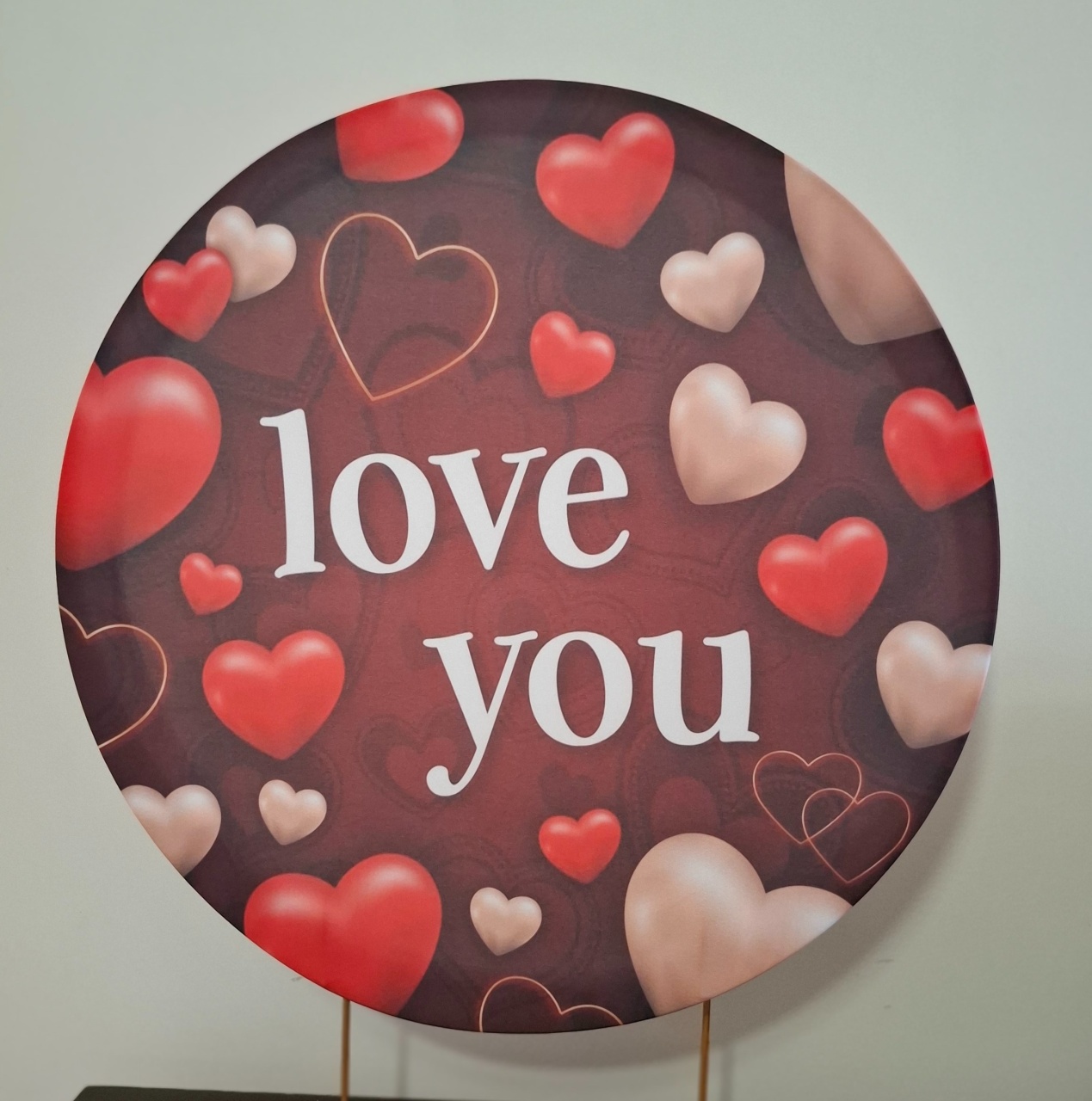 Capa Painel Love You - Mimo Mini Festa na Mesa