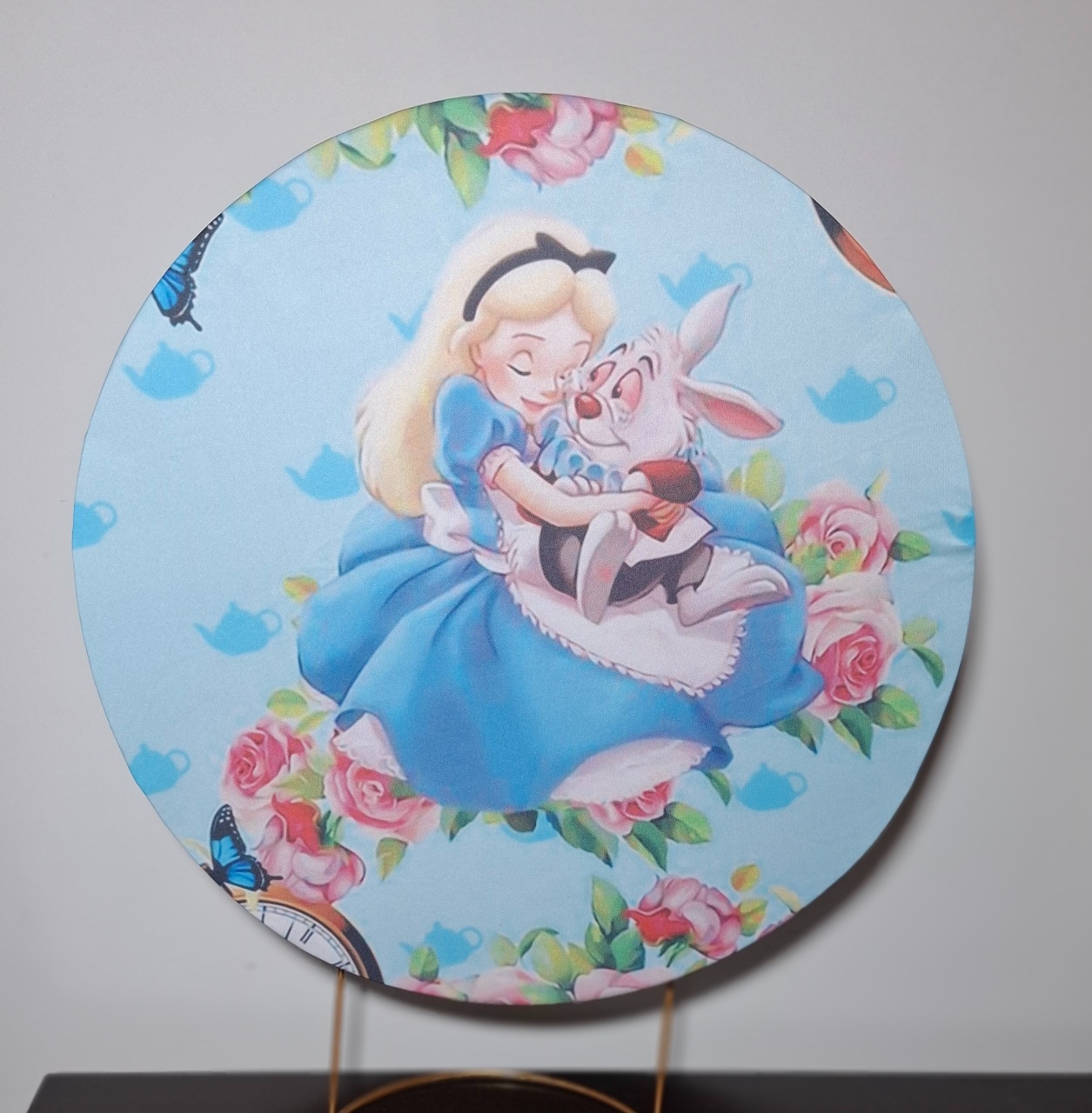 Capa Painel Alice No Pais das Maravilhas - Mimo Mini Festa na Mesa