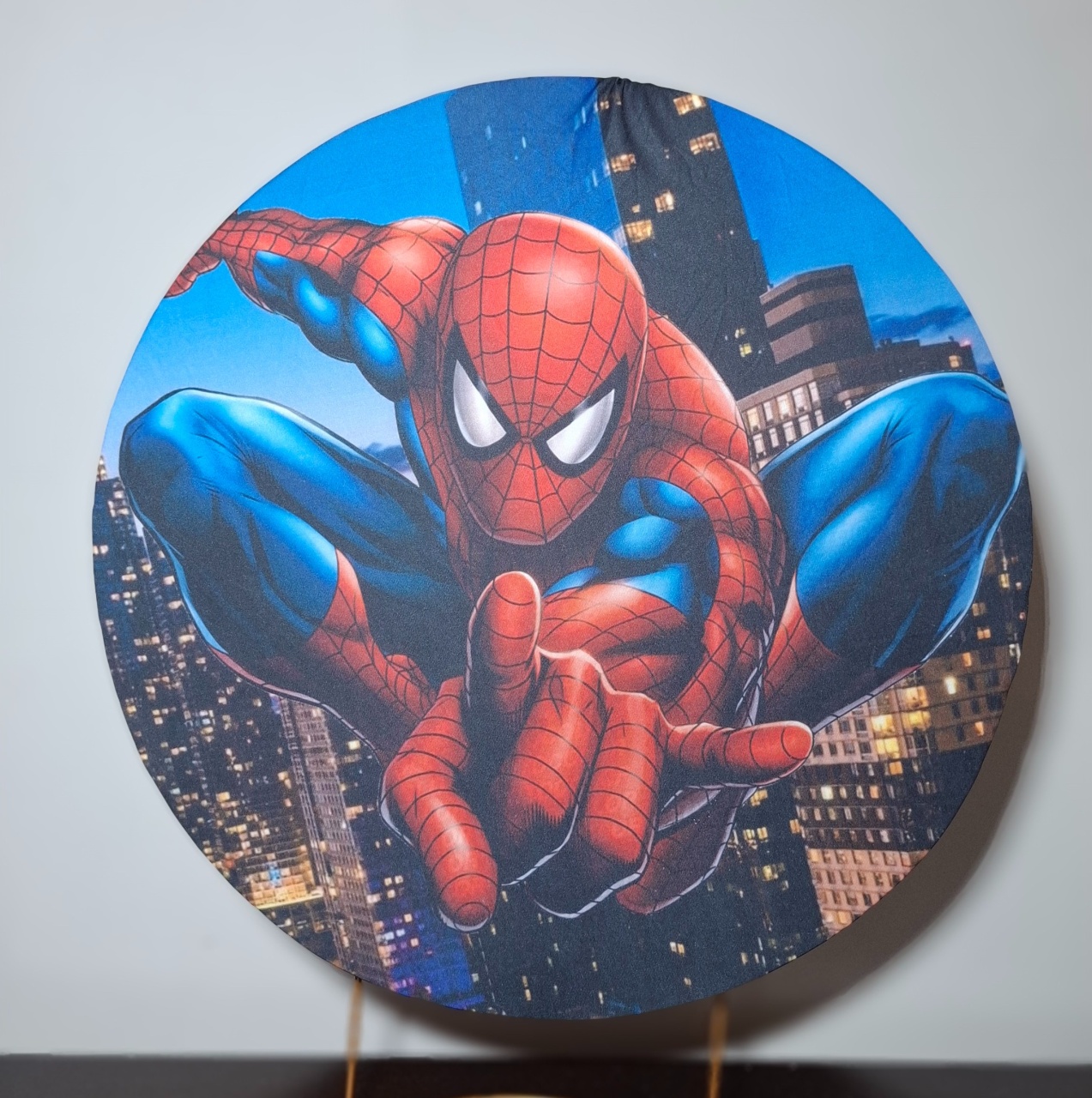 Capa Painel Homem Aranha Céu - Mimo Mini Festa na Mesa