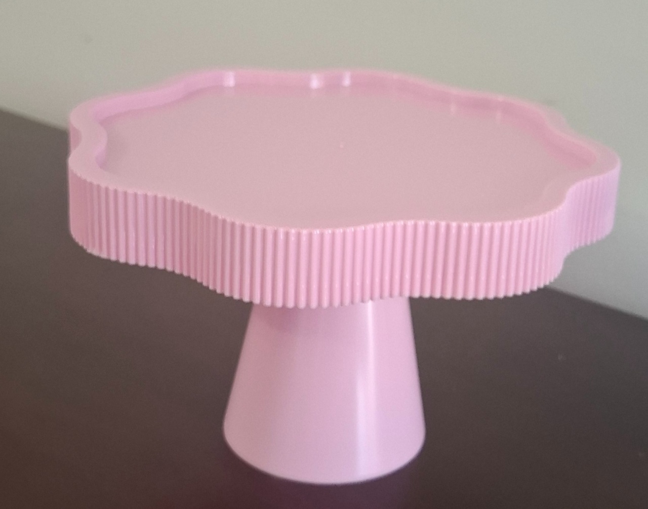 Boleira Flor Rosa Candy - Mimo Mini Festa na Mesa