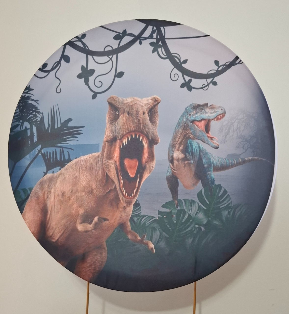 Capa Painel Jurassic Park - Mimo Mini Festa na Mesa