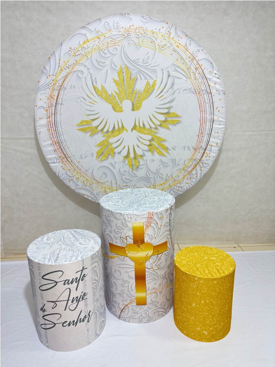 Kit Capas Batizado - Dona Amora Decoração 