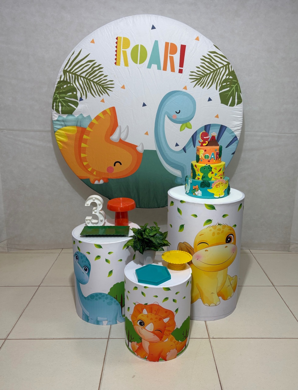 Dino Baby 5 - Dona Amora Decoração 