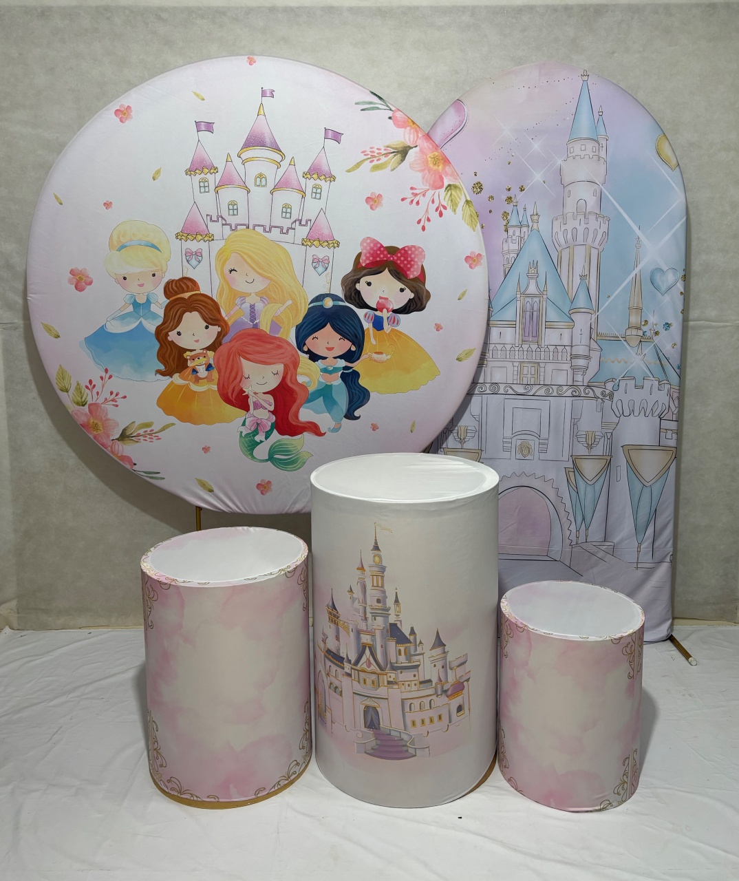 Kit Capas Princesa/ Castelo 2 - Dona Amora Decoração 