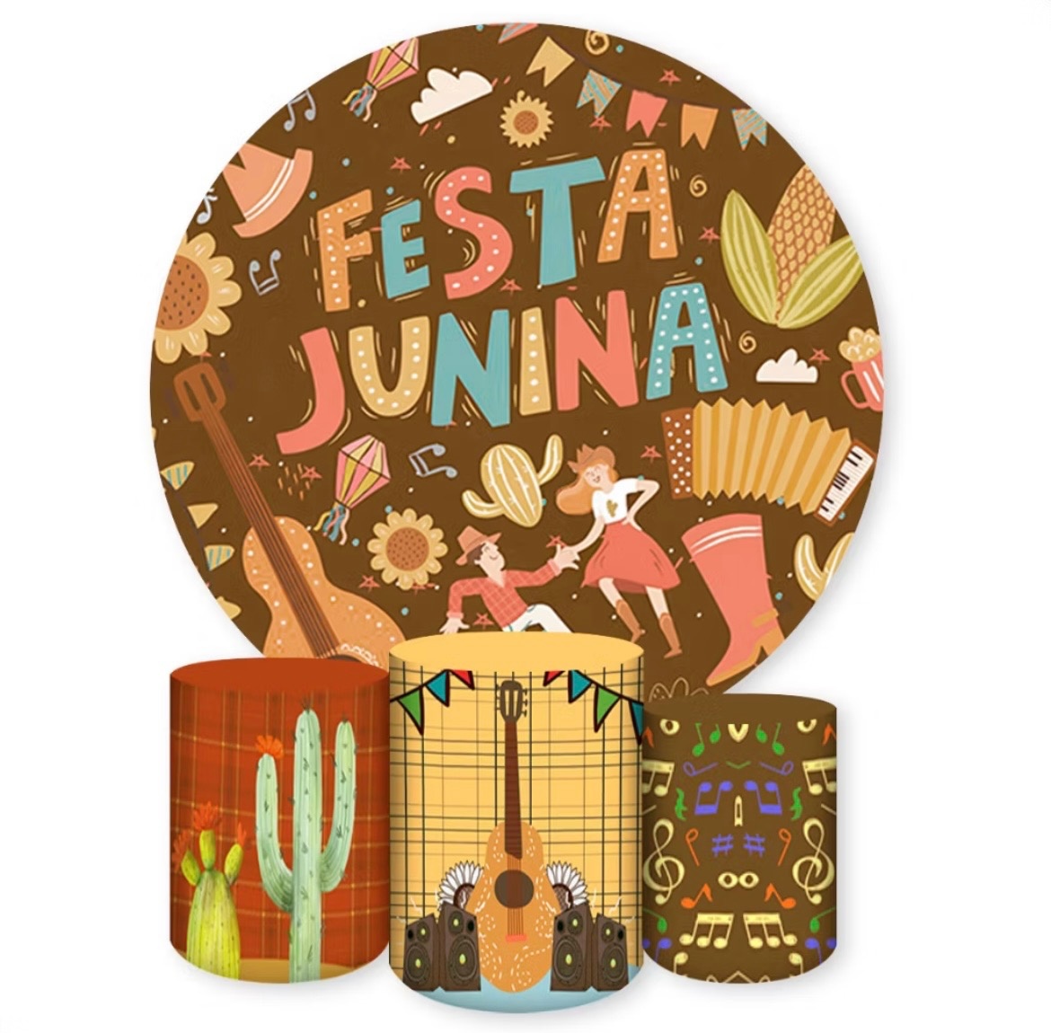 Kit Capas Festa Junina  - Dona Amora Decoração 