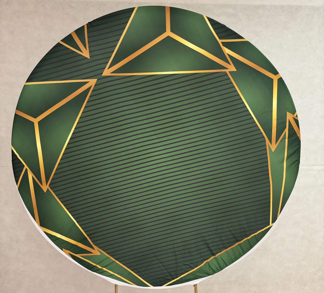 Capa Verde E Dourado - Dona Amora Decoração 