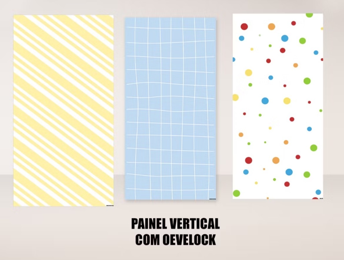 Trio Capas de Painel Retangular  - Dona Amora Decoração 