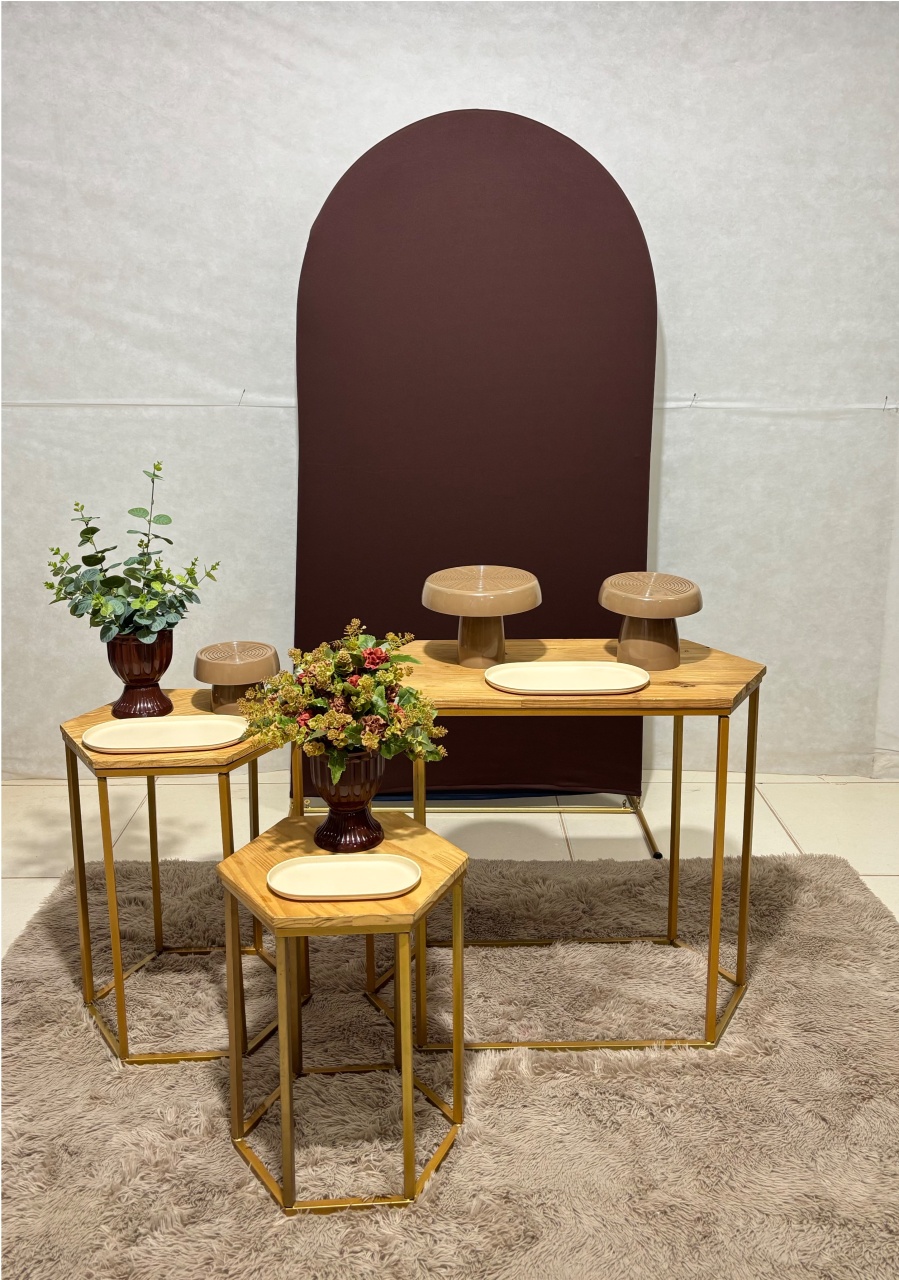 Bege E Marron  - Dona Amora Decoração 