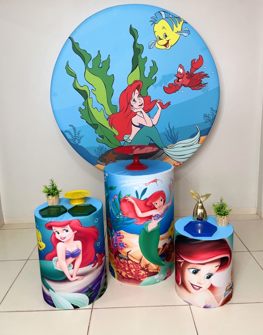 Kit Ariel 🧜‍♀️  - Dona Amora Decoração 