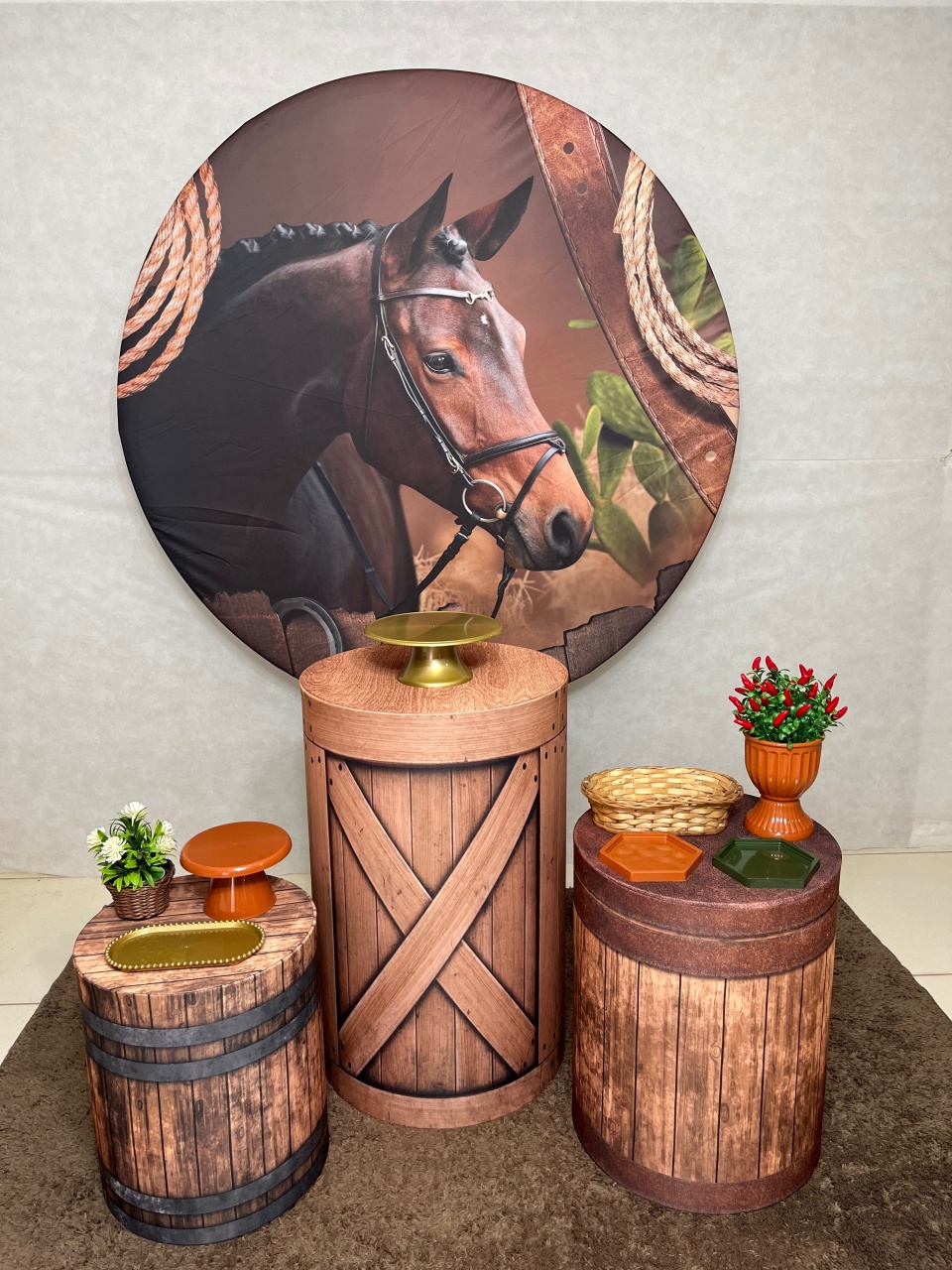 Country / Cavalo - Dona Amora Decoração 