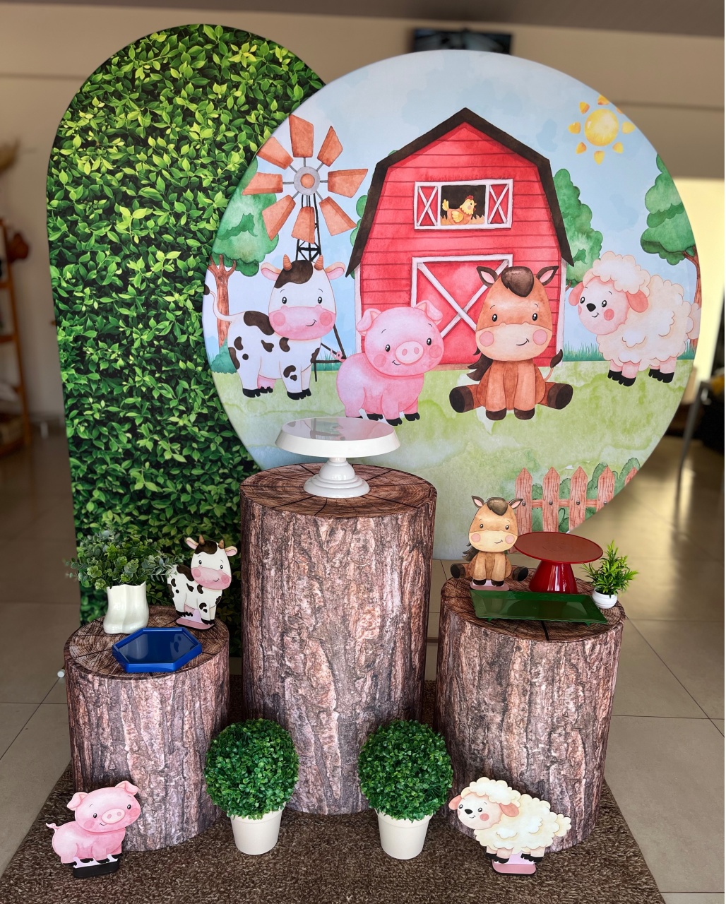 Fazendinha Menino 2 - Dona Amora Decoração 
