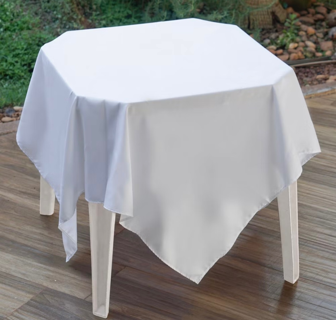 Toalhas de Mesa Branca  - Dona Amora Decoração 