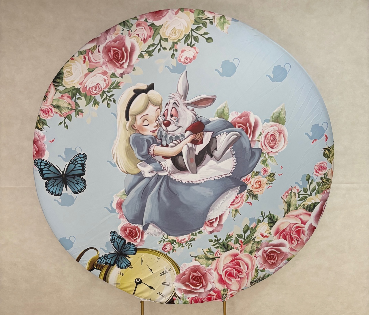 Capa Painel Alice No País - Dona Amora Decoração 