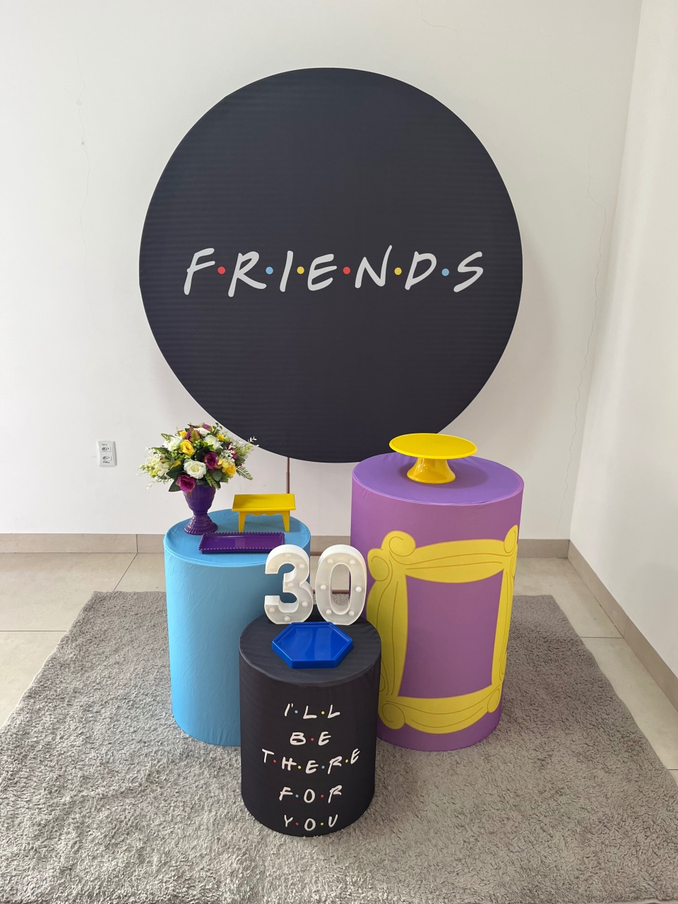 Friends 💜💙 - Dona Amora Decoração 