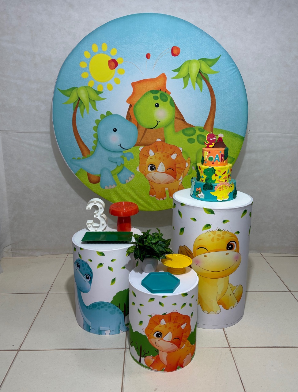 Dino Baby 4 - Dona Amora Decoração 