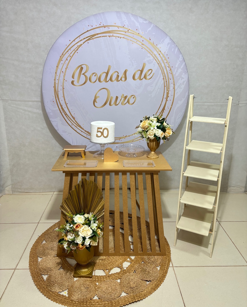 Bodas de Ouro 2 - Dona Amora Decoração 