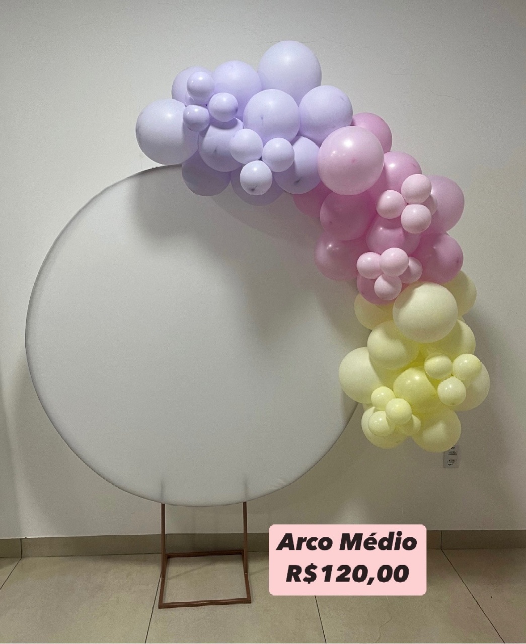 Arco de Balões Medio - Dona Amora Decoração 