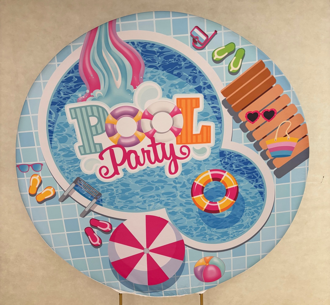 Capa Pool Party - Dona Amora Decoração 