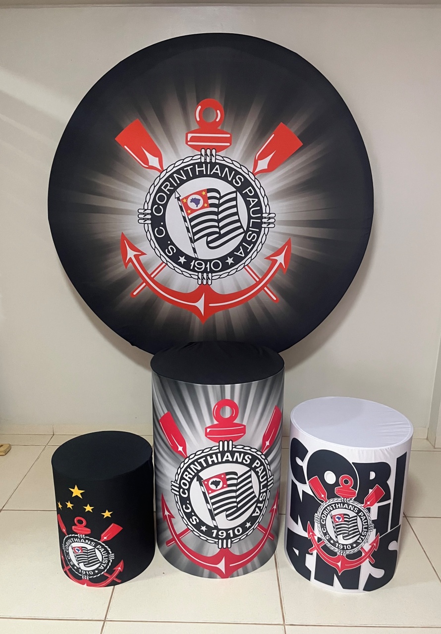 Kit Capas Corinthians - Dona Amora Decoração 