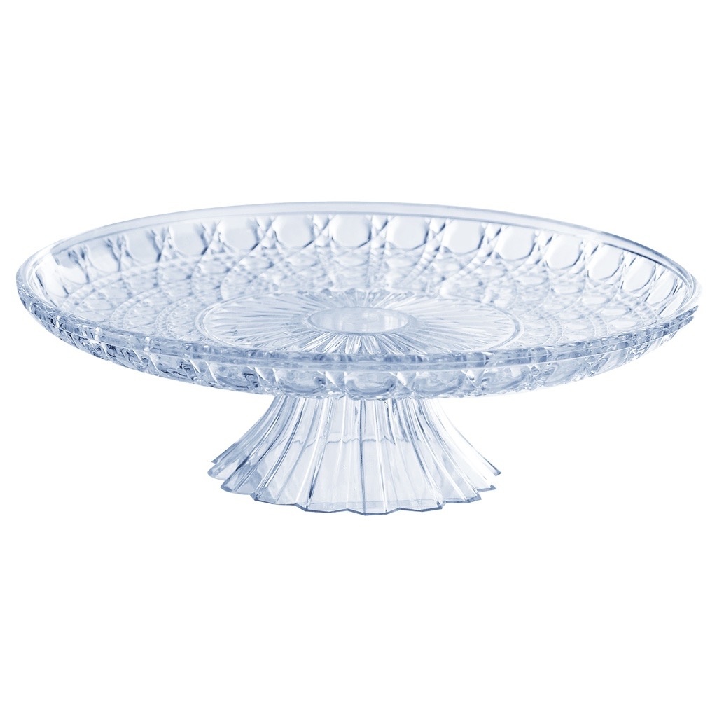 Boleira Acrílica Cravejada  - Dona Amora Decoração 