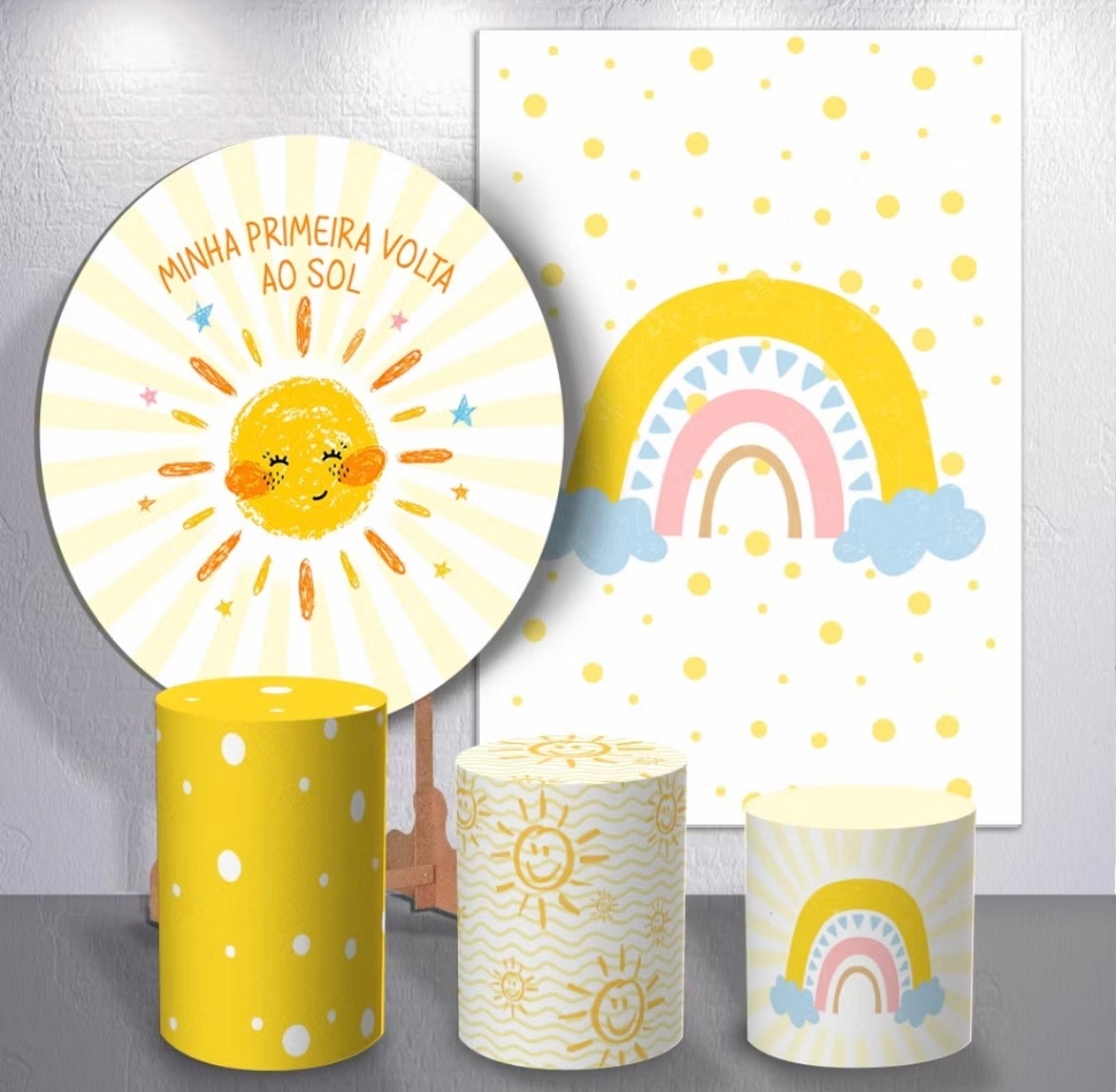Kit Capas 1 Volta Ao Sol ☀️  - Dona Amora Decoração 