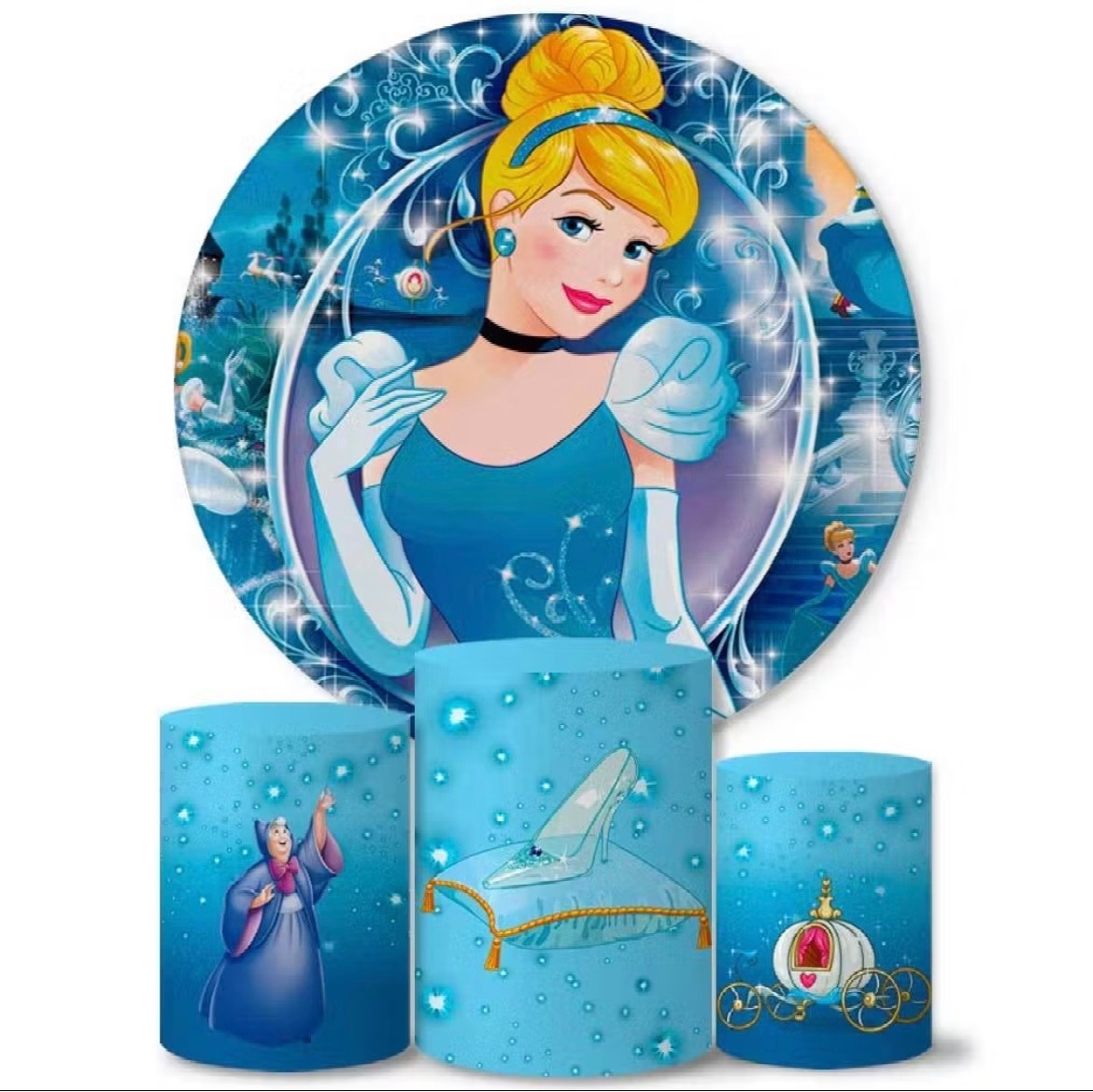 Capas Cinderela - Dona Amora Decoração 
