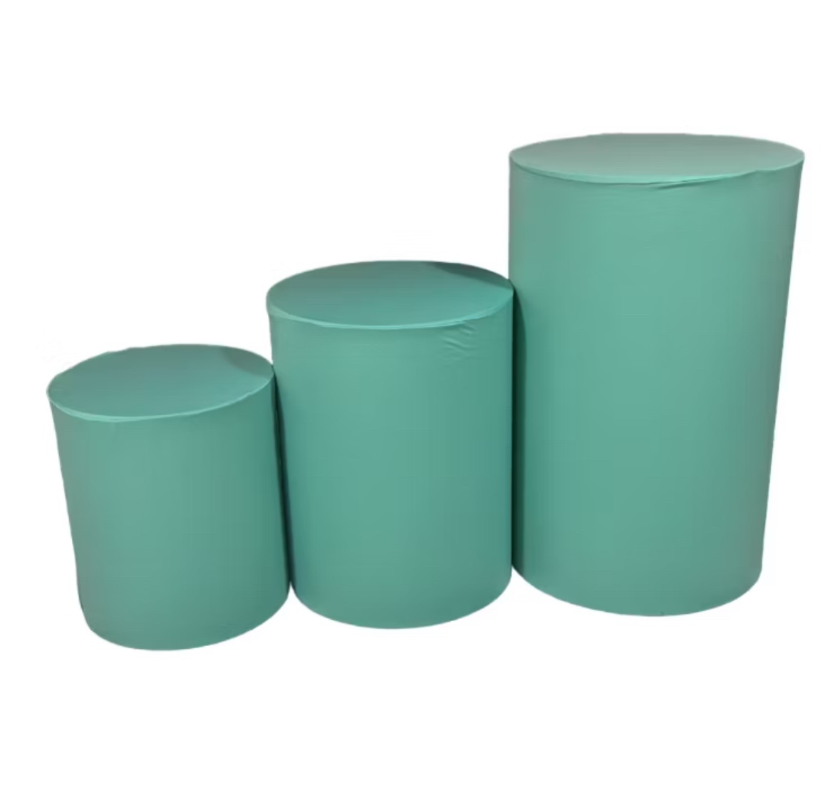 Capas Cilindro Verde Água  - Dona Amora Decoração 