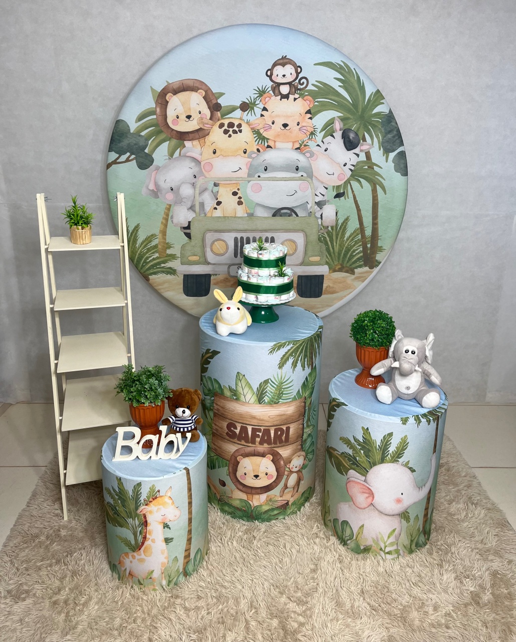 Safari Baby - Dona Amora Decoração 