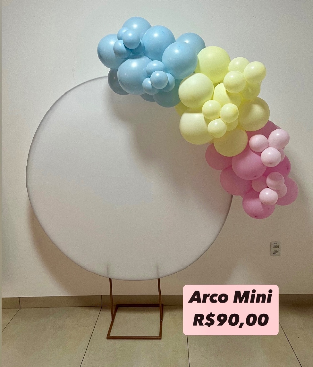 Arco de Balões Mini - Dona Amora Decoração 